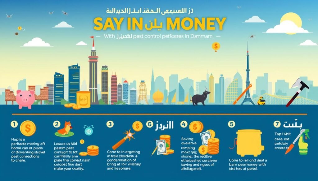 10 خطوات لتوفير المال مع شركة مكافحة الحشرات بالدمام
